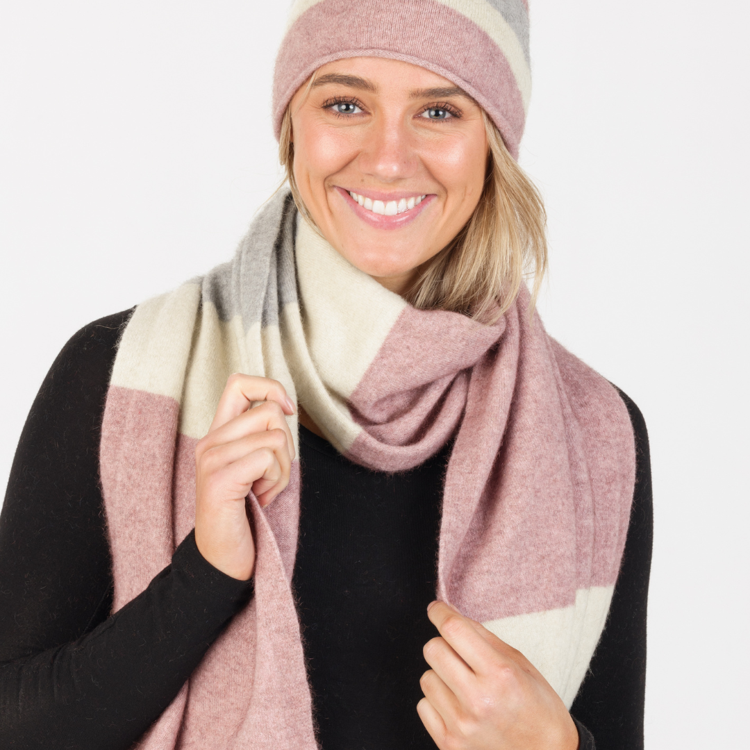 Possum Merino & Silk Travel Scarf