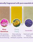 Trio Gift Set - Rose Geranium, Ylang Ylang, Lavender