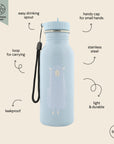 Durable Stainless Steel Kids Water Bottle – Leak Proof & Eco-Friendly by Trixie Baby at brixbailey.com