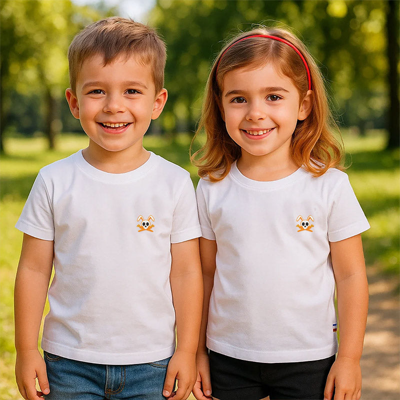 Organic Cotton T-Shirt Hotot in White