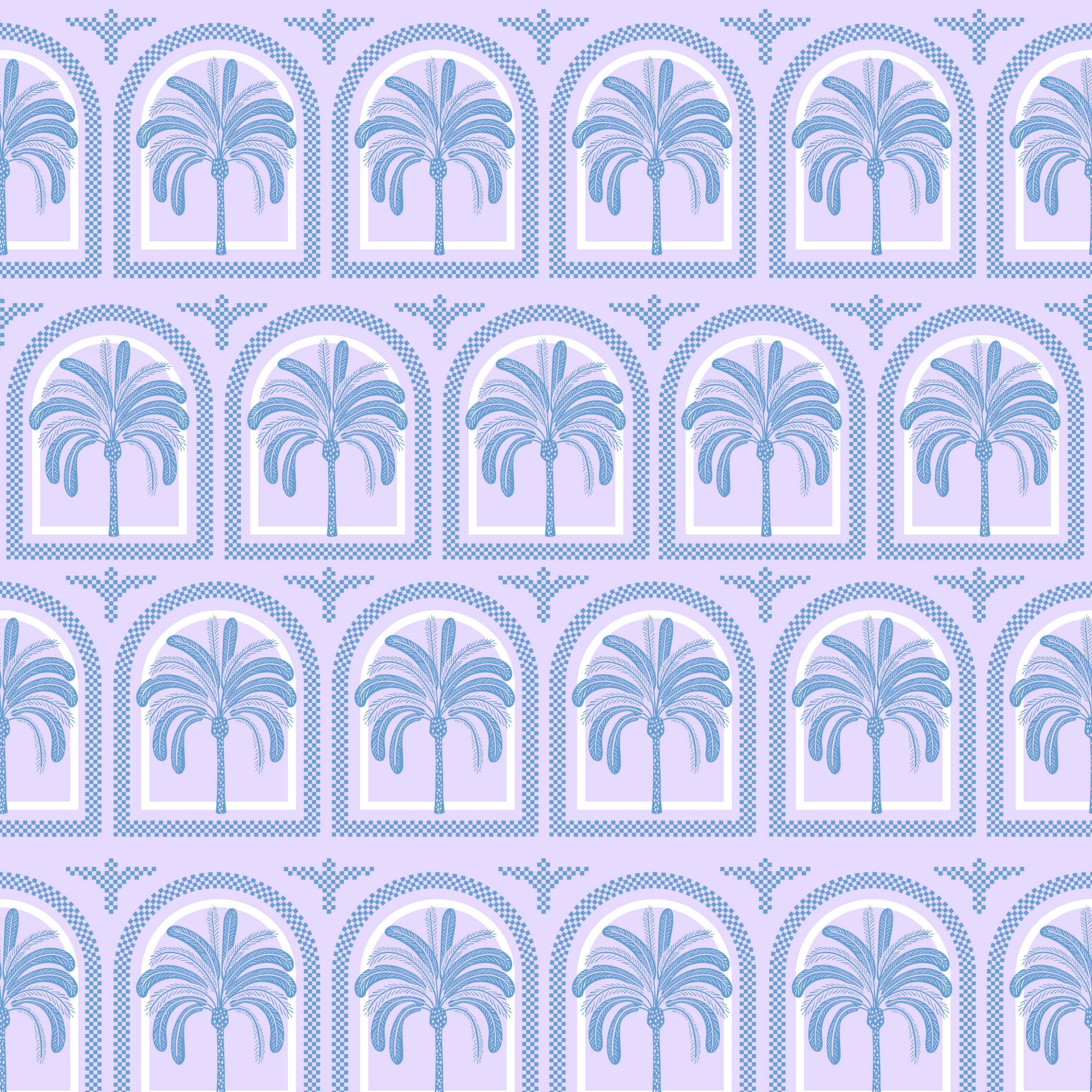 Palm Tree Pattern Wallpaper
