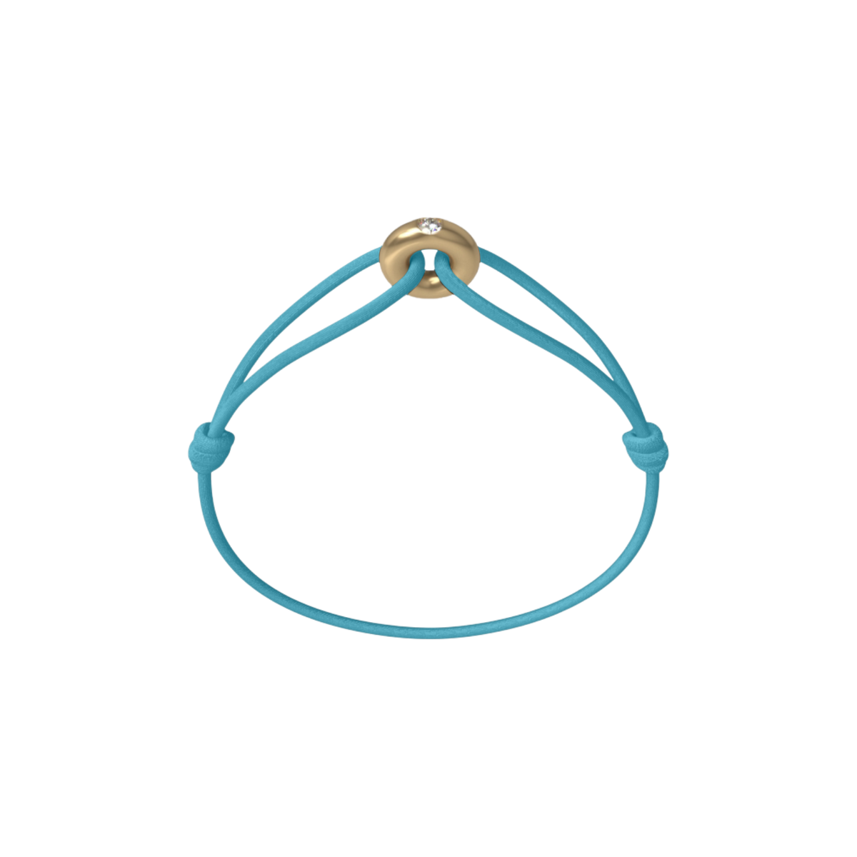 Mini Golden Soho Diamond Cord Bracelet