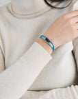 Carbon Regent Cord Bracelet