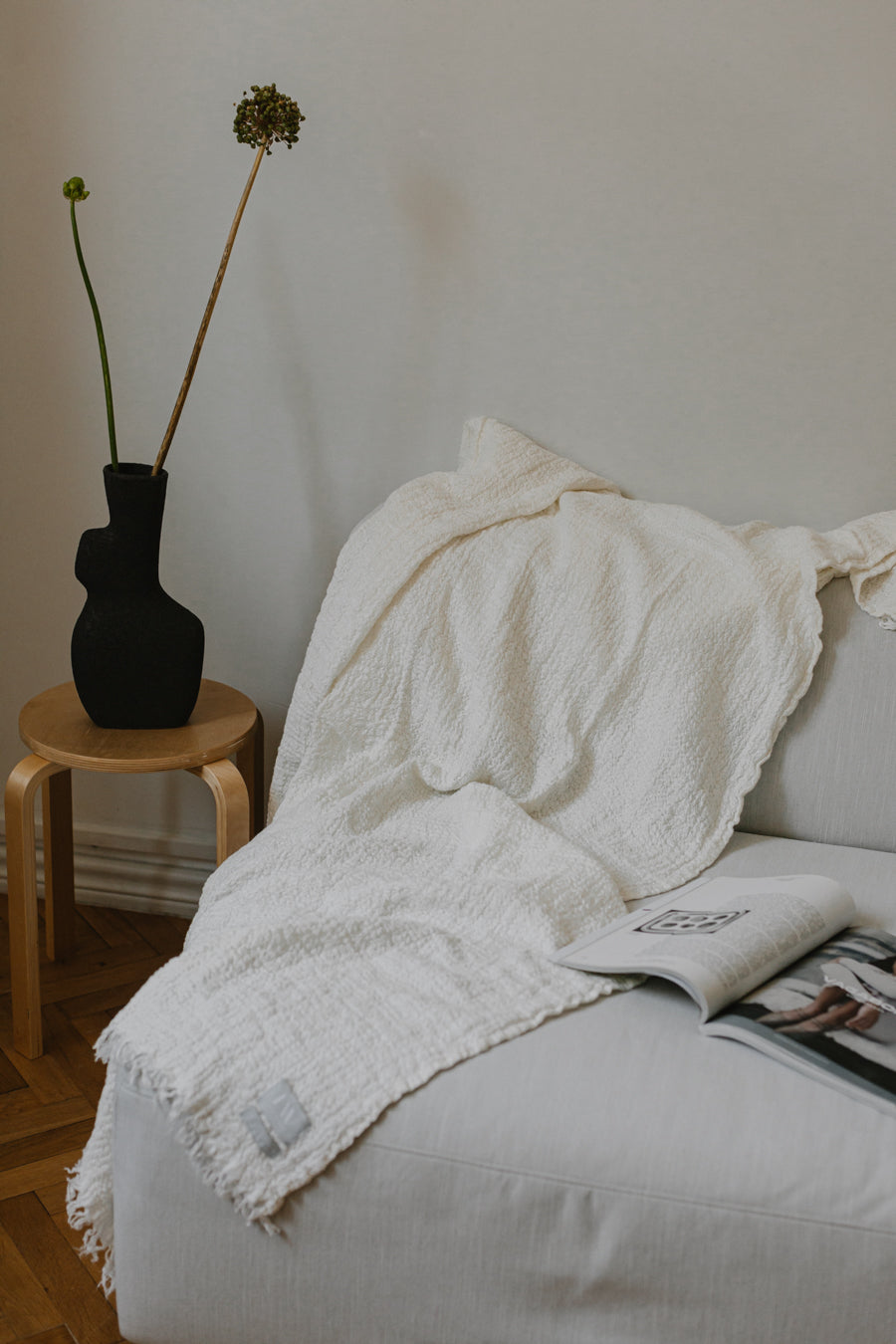 Nantucket Linen Throw - available in 5 colors