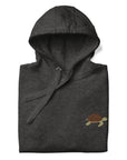 Think Ocean Turtle Aspirations Cotton Blend Embroidered Hoodie