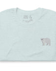 Think Ocean Polar Bear Aspirations Cotton Embroidered T-Shirt