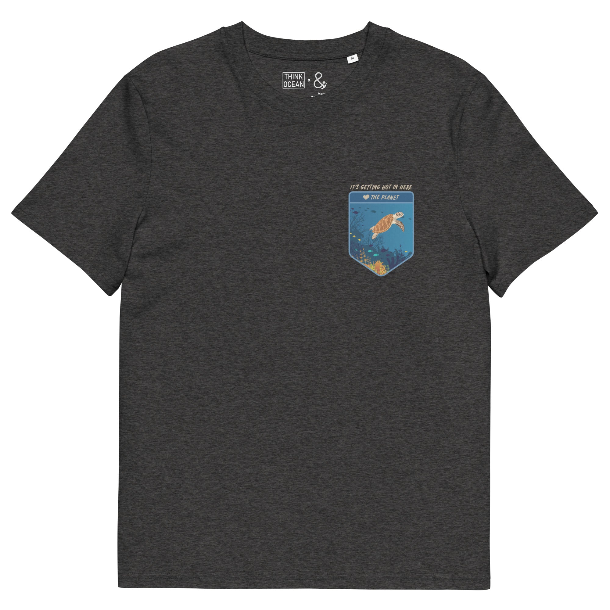 Think Ocean Turtle Love The Planet Organic Cotton T-Shirt