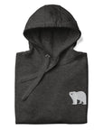 Think Ocean Polar Bear Aspirations Cotton Blend Embroidered Hoodie