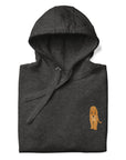 Think Ocean Leopard Aspirations Cotton Blend Embroidered Hoodie