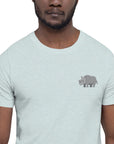 Think Ocean Rhino Aspirations Cotton Embroidered T-Shirt