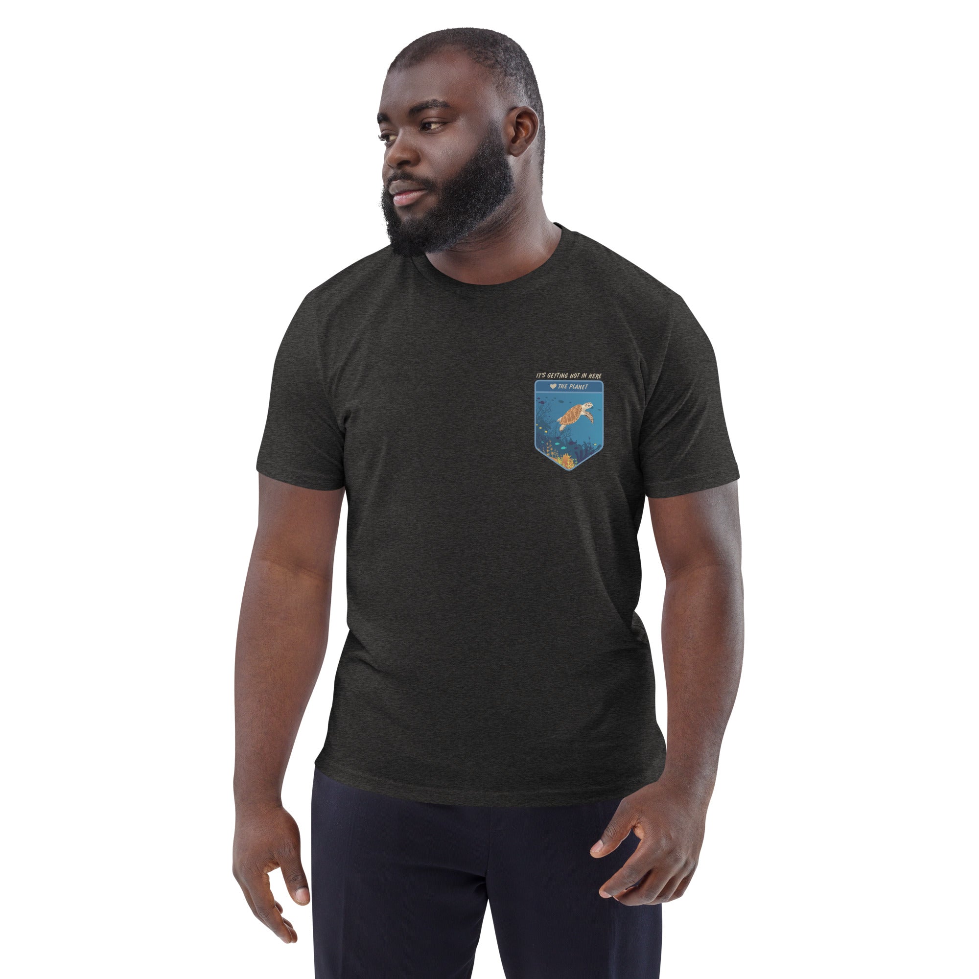 Think Ocean Turtle Love The Planet Organic Cotton T-Shirt