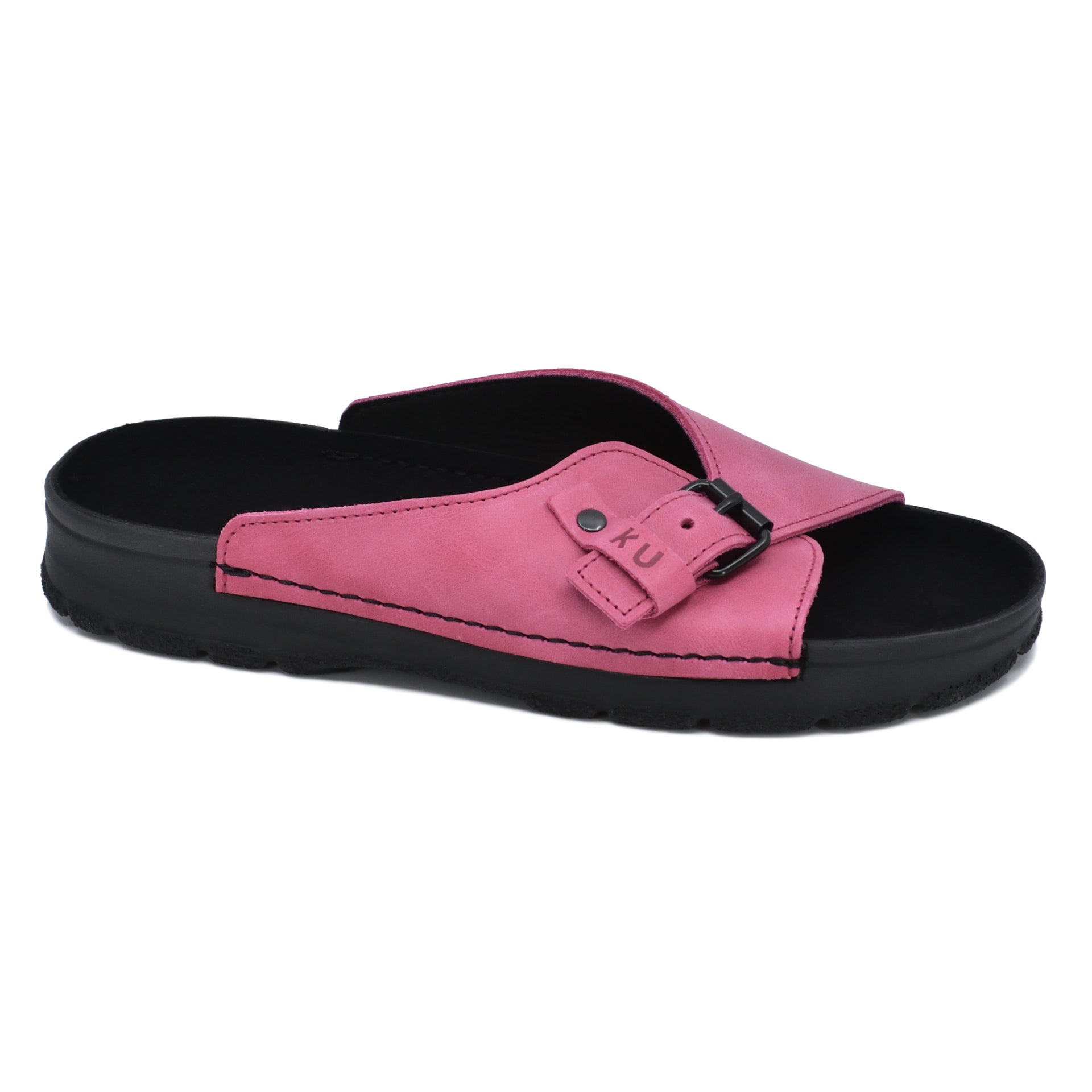 TOKU Rome Pink Slide Sandals: Mediterranean Elegance Meets Modern Comfort by Omaking at www.brixbailey.com