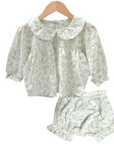 Georgia Blouse and Bloomer Set