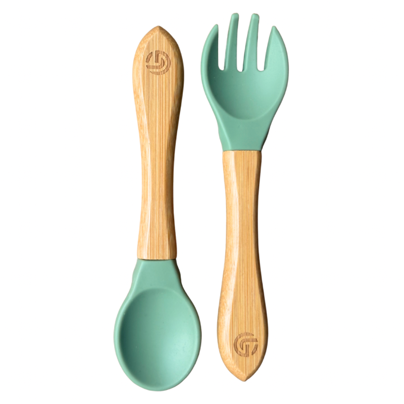 Bamboo Spoon &amp; Fork Set