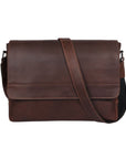 Hudson  Leather Messenger - Voyager