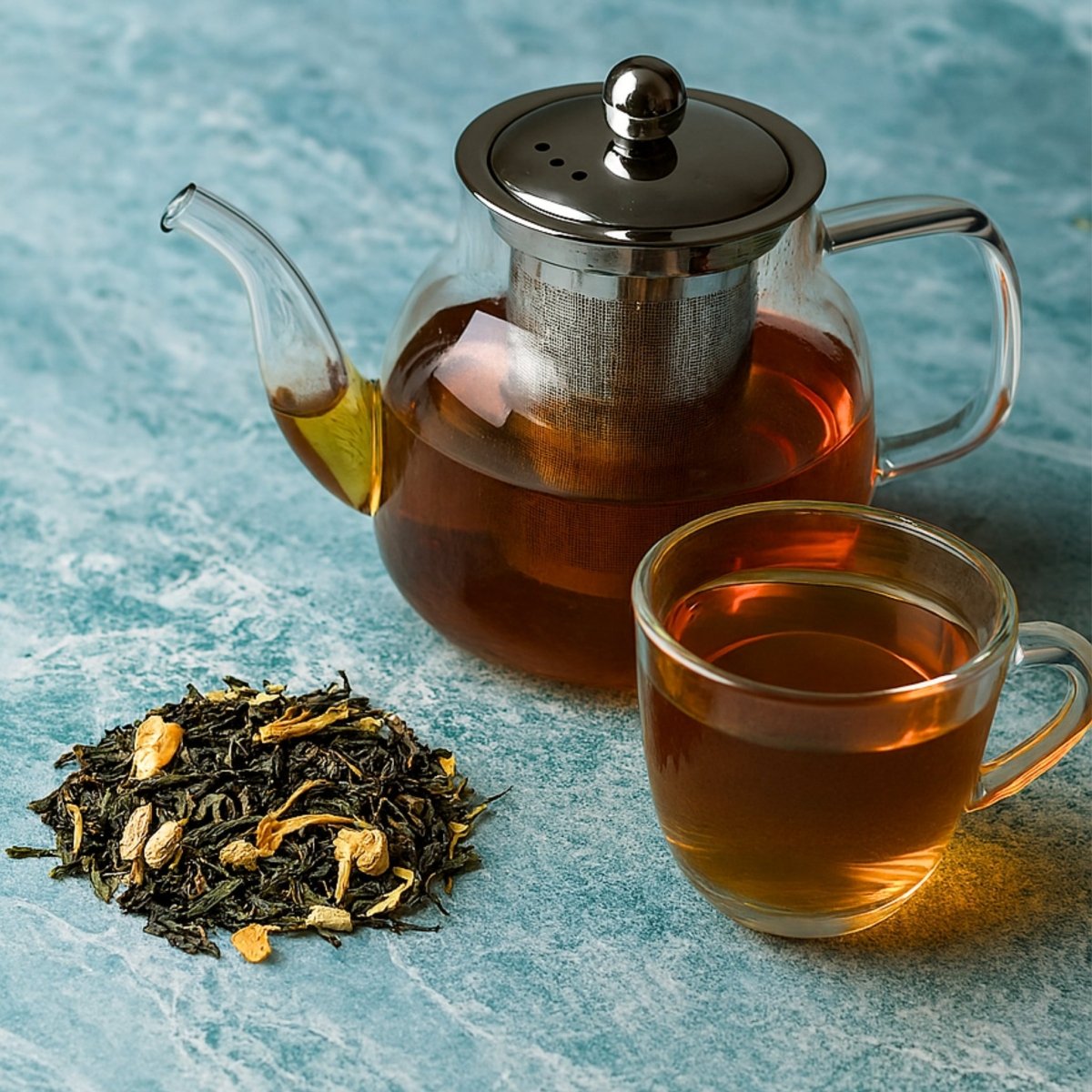 Jasmine &amp; Mint Green Tea - Loose Leaf