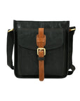 Leather Flight Crossbody Bag – Compact Design