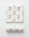 The Bunny Muslin Blanket Swaddle