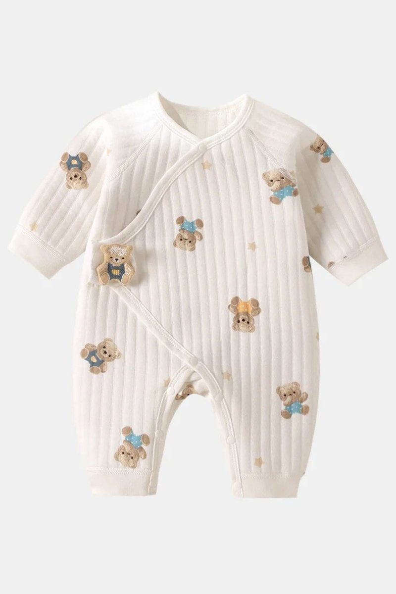 The Cozy Blue Boucle Baby Bear &amp; Charming Bear Personalised Gift Box