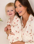 Mini COZY Rosy Ribbon Pyjamas Set