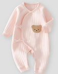 The Cozy Pink Boucle Baby Bear & Strawberry Personalised Gift Box