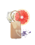 Wildflower Wisp Cold Process Soap | Rose, Lavender & Grapefruit Natural Handcrafted Soap | Vegan, Plastic-Free Skincare | 3 Styles Available