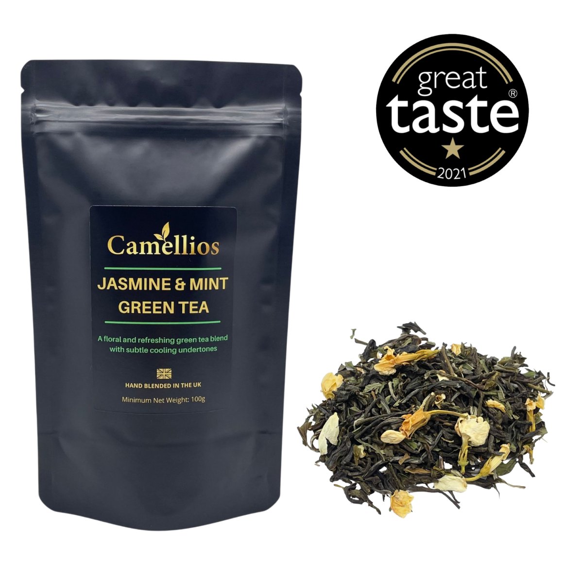 Jasmine &amp; Mint Green Tea - Loose Leaf