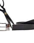 Size Your Own Belt - 100% Full-Grain Leather Strap With Heavy Duty Buckle