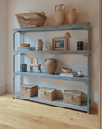 Reclaimed Blue Shelving Unit