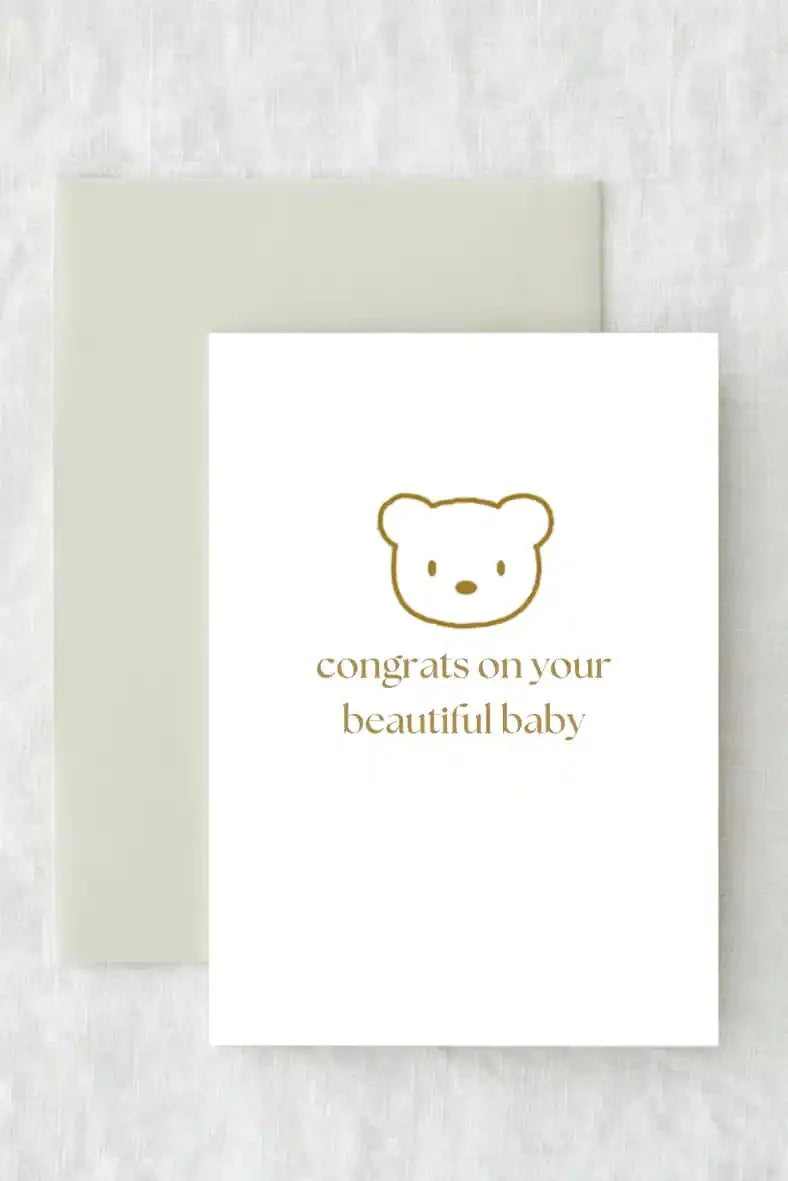 Congrats On Your Beautiful Baby - Gift Card