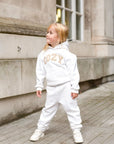 COZY Mini Tracksuit Off-White Set