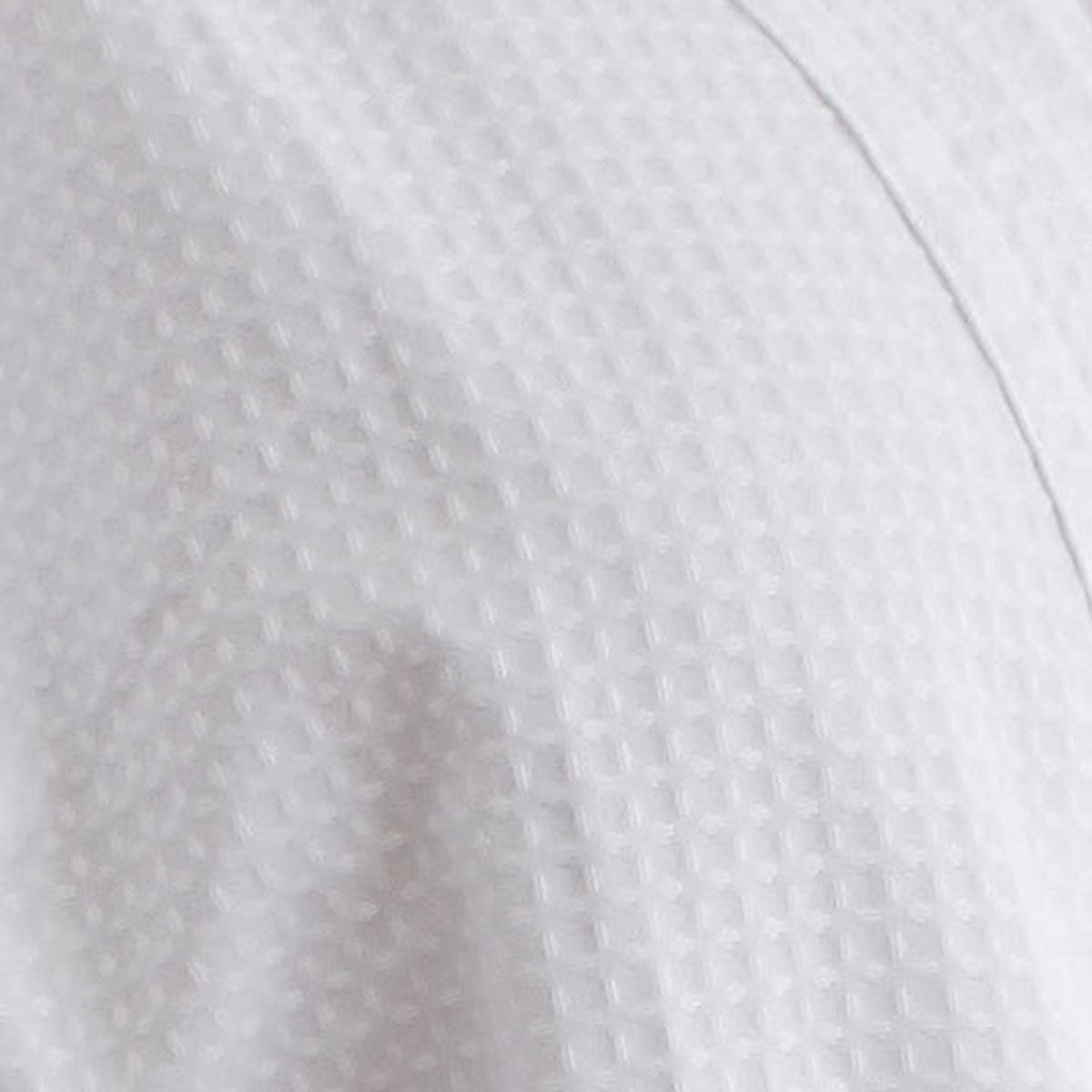 NNEDSZ Jason 240GSM Waffle Polyester Cotton Kimono White-1