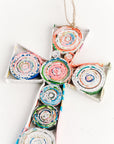 Quilled Paper Cross Ornament-1