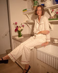 Domenica Marland x Yolke Rosebud Breakfast Tray in Cream