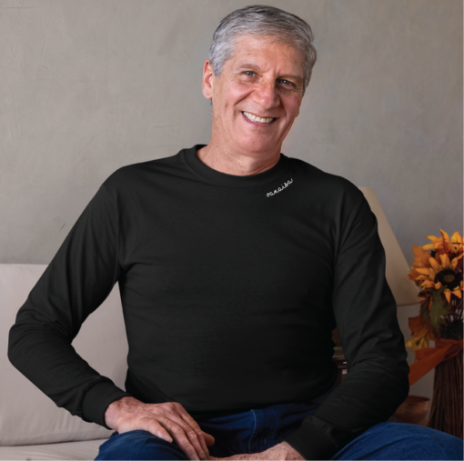 Unisex Organic Cotton Sweatshirt with Embroidered Collar