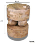 Varuni Mango Wood Side Table