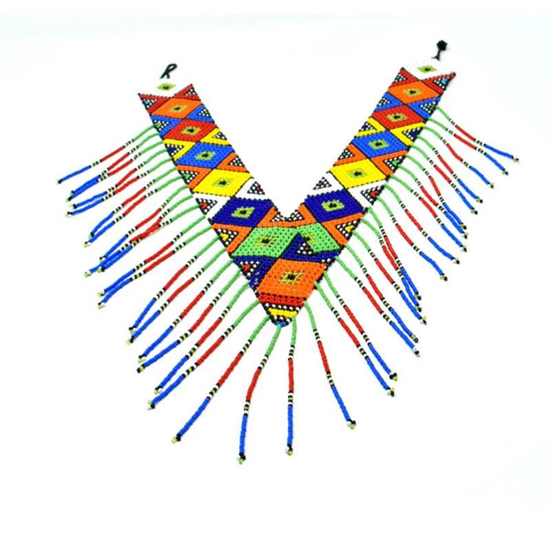 Vee Beaded Necklace 01