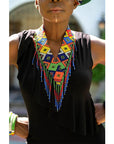 Vee Beaded Necklace 01