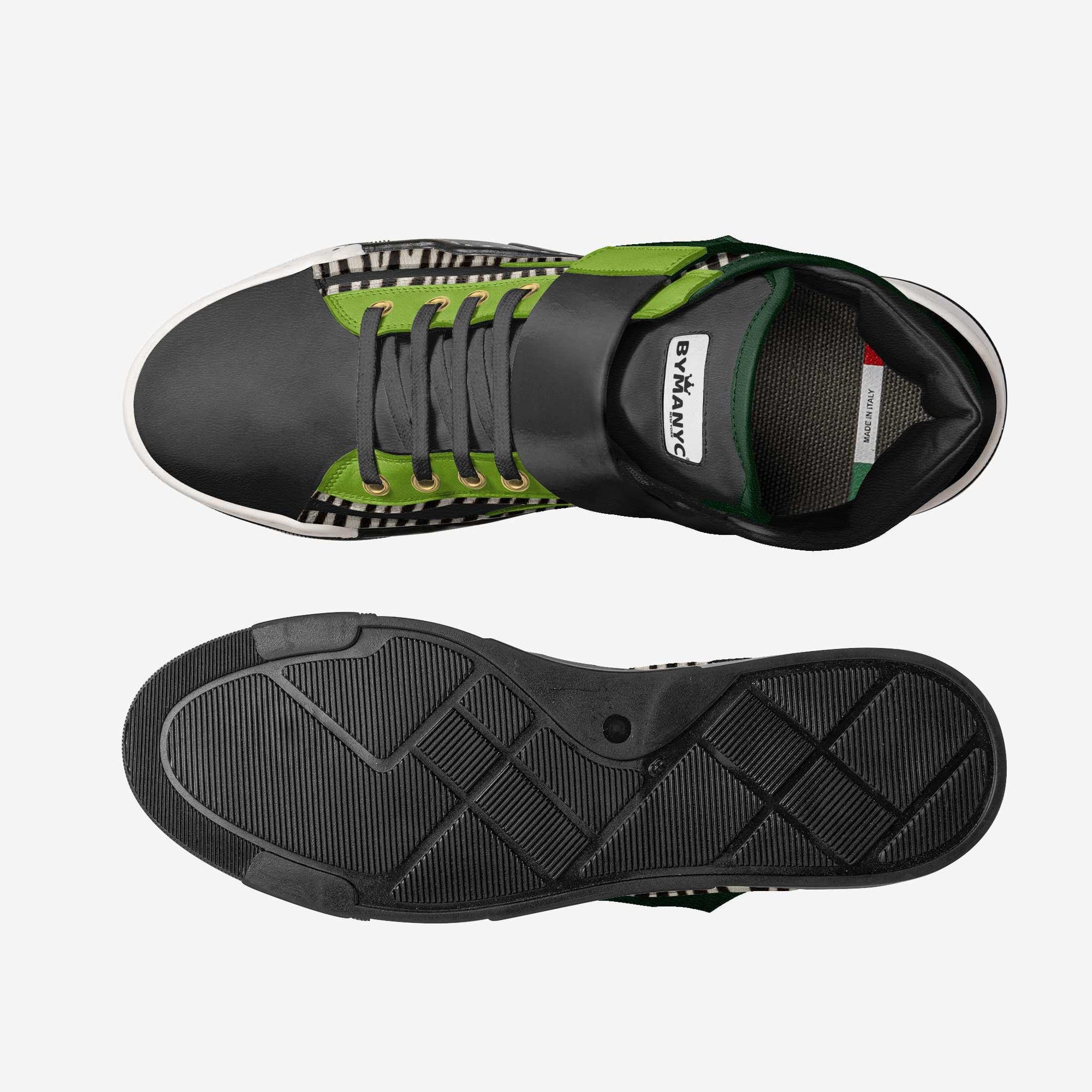 Vegan High-Top BYMANYC ® New York Broadway Nocturne-2