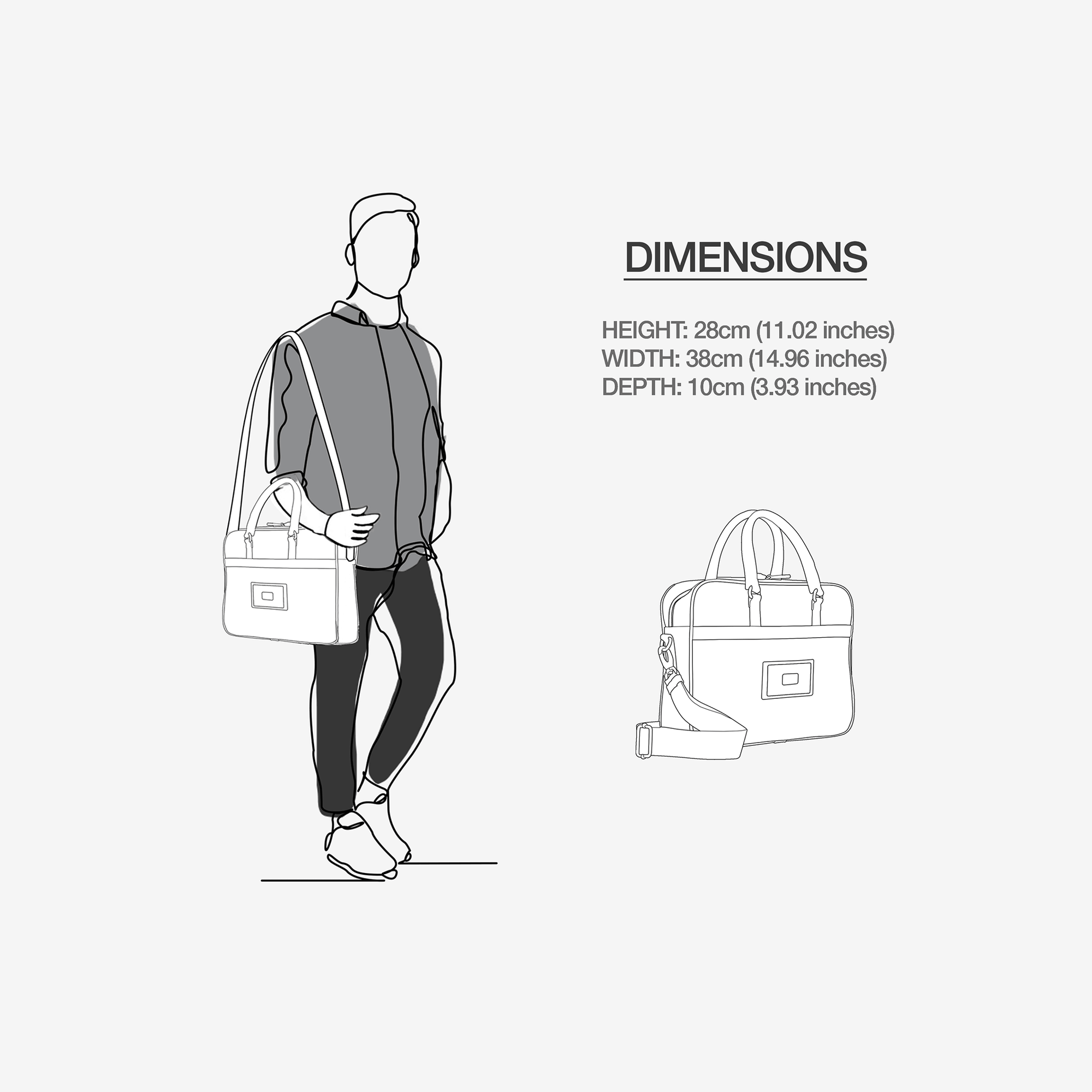 Vegan Urban Professional Work Bag 16” | BYMANYC ® New York Executive Luxe-4