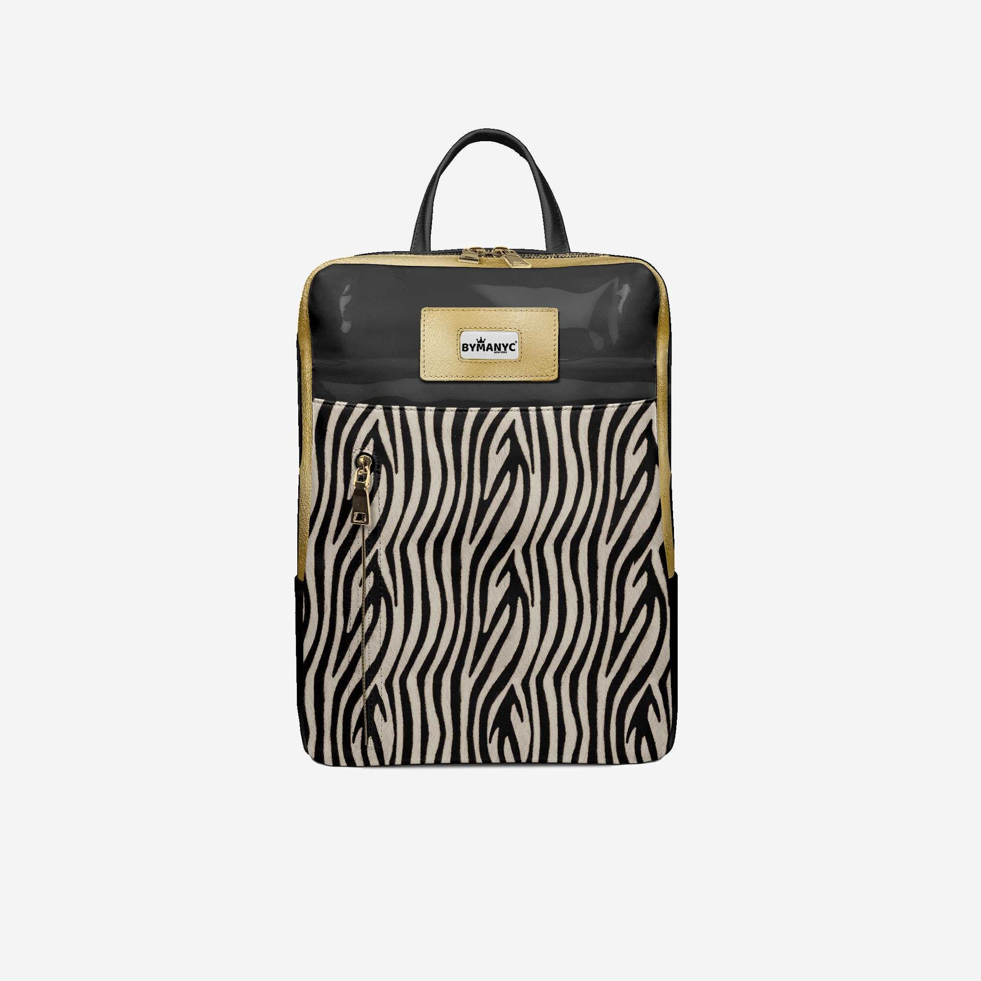 Vegan Urban Laptop Backpack 16” | BYMANYC ® New York Skyline Flow-2