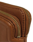 Heather Leather Clutch & Crossbody Bag - Handmade by Saddler  – Versatile & Compact