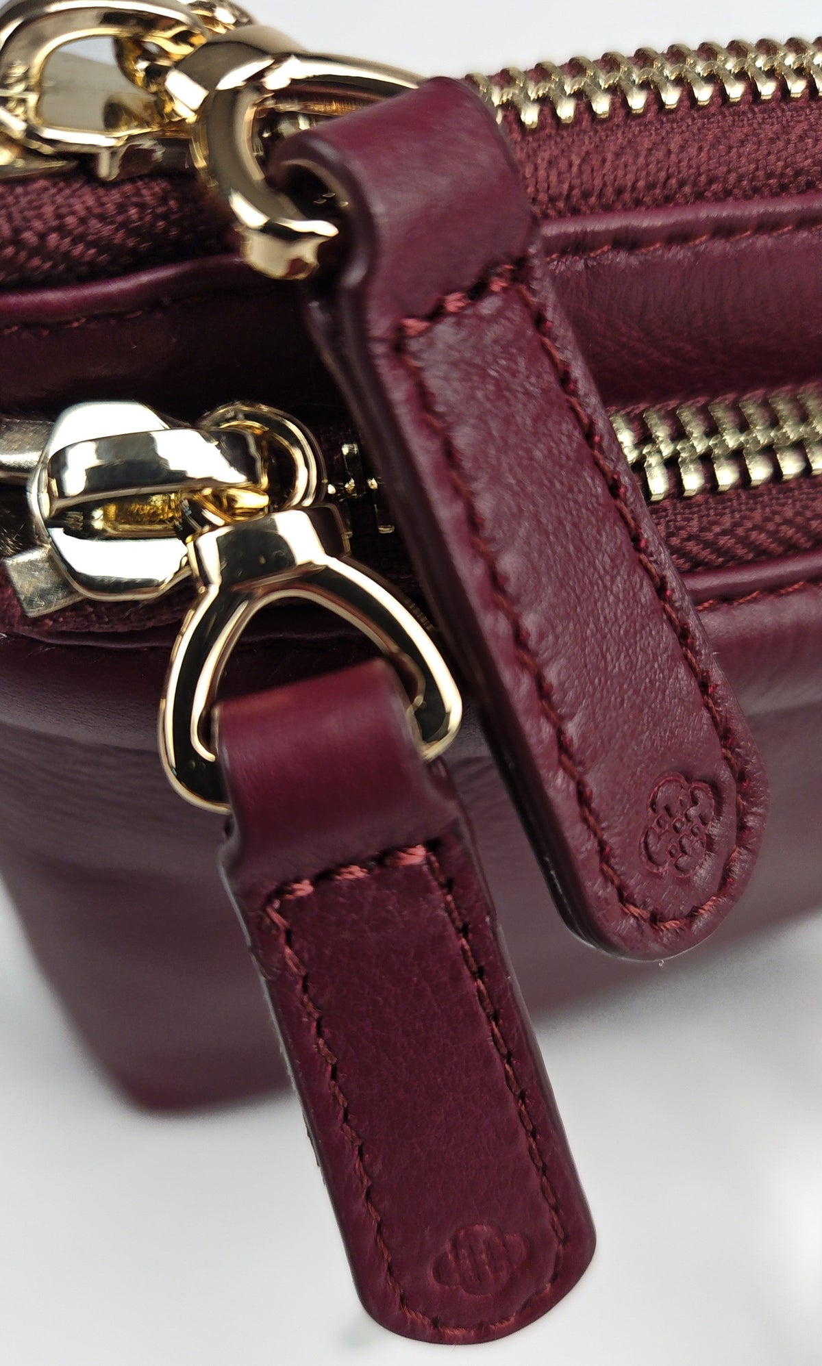 Heather Leather Clutch &amp; Crossbody Bag - Handmade by Saddler  – Versatile &amp; Compact