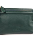 Heather Leather Clutch & Crossbody Bag - Handmade by Saddler  – Versatile & Compact