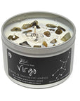 Virgo - Crystal & Jewellery Scented Zodiac Candle