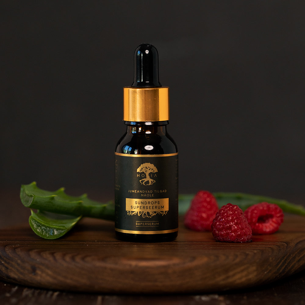 Revitalize Your Skin with Sundrops Superserum - Ultimate Transformation & Natural Sun Protection by HOIA at www.brixbailey.com
