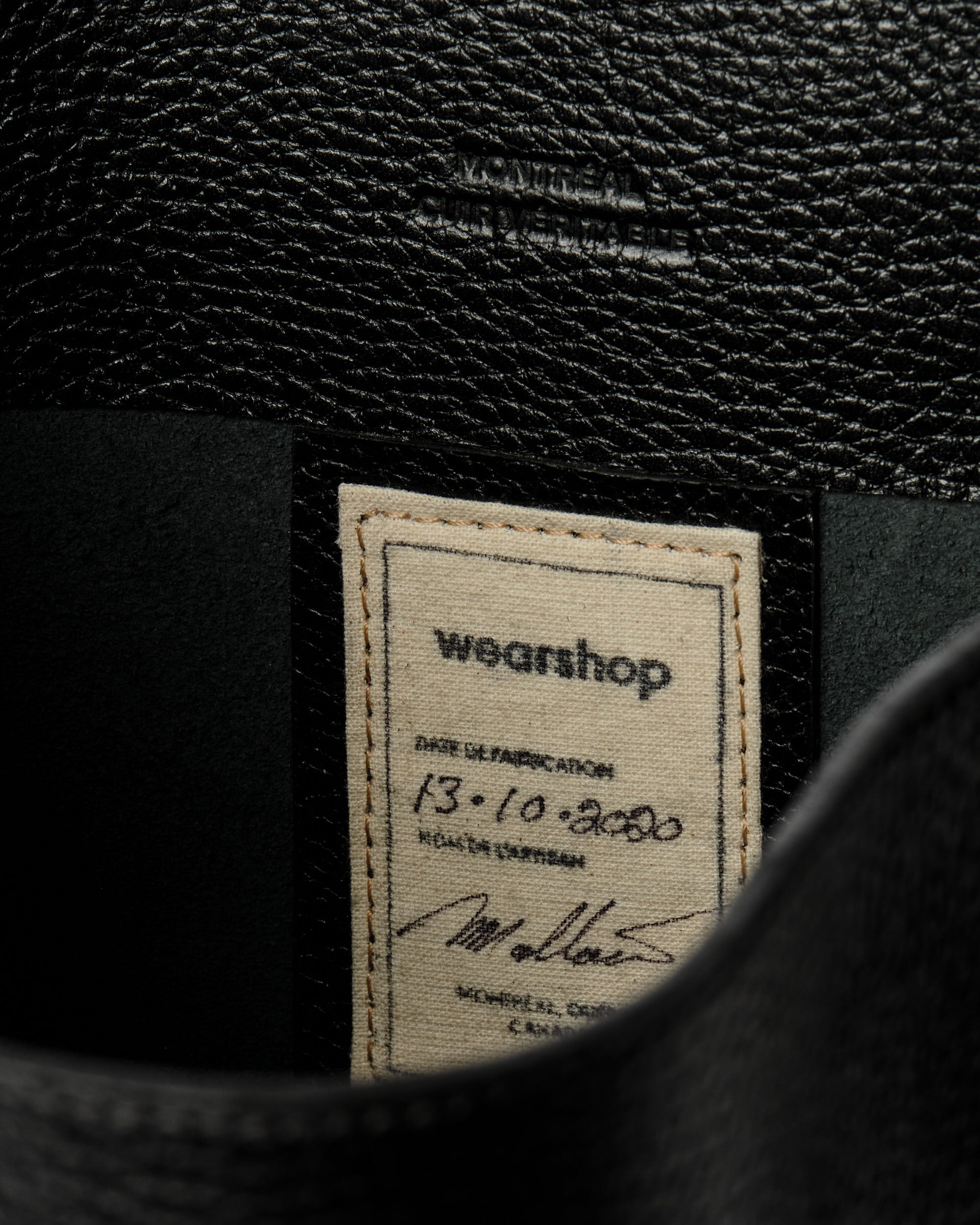The Navona Bucket Bag in Black