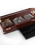 Personalised 3 Piece Wooden Watch Box