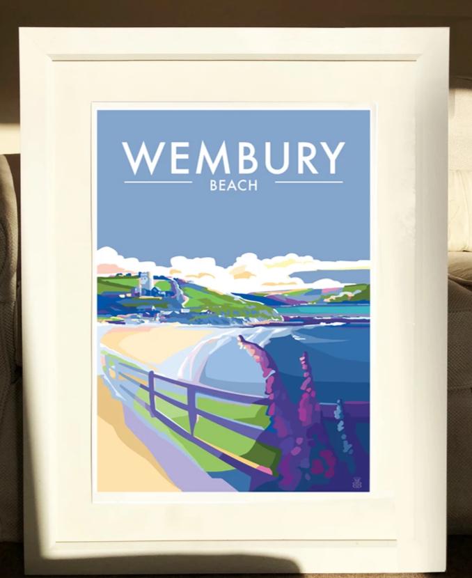 Wembury Beach Limited Edition A2 Print
