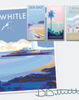 Whitley Bay Seaside Poster